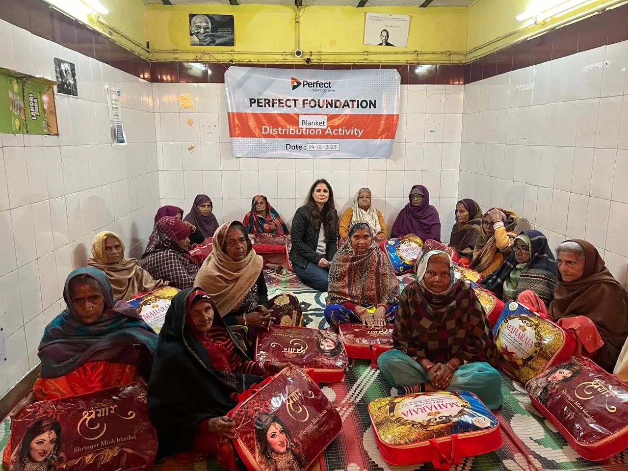 Blanket Distribution Activity